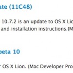 Apple publikuje OS X Lion 10.7.2 Build 11C48 i iCloud Beta 10 dla deweloperów