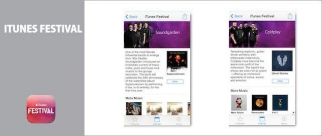 Apple wydaje aplikację iTunes Festival przed SXSW, iOS 7.1 nie jest wymagany