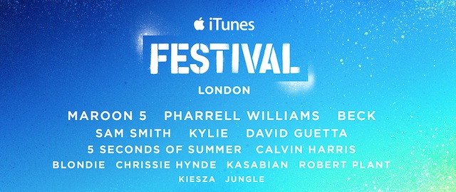 Apple ogłosił ósmą edycję iTunes Festivalu w Londynie zaplanowaną na wrzesień
