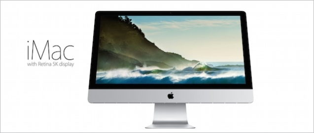 Apple prezentuje 27-calowy iMac z wyświetlaczem Retina 5K