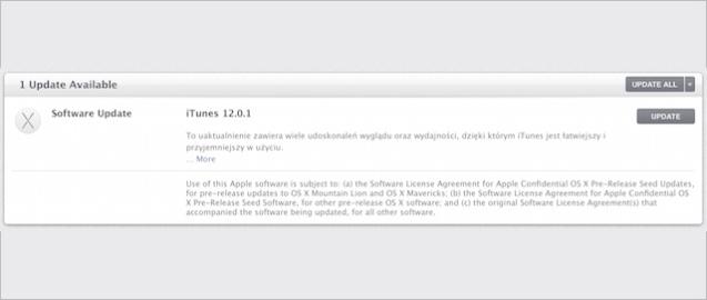 Apple wypuszcza iTunes 12.0.1