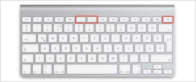 Zdjęcia bezprzewodowej klawiatury Apple z klawiszami podświetlenia i przyciskiem zasilania pojawiają się w sklepie internetowym