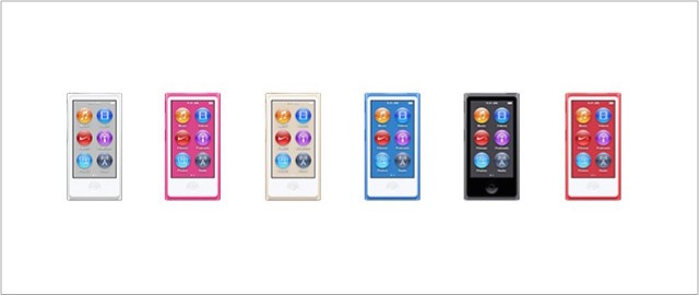iPody w niepublikowanych kolorach dostrzeżone w iTunes 12.2