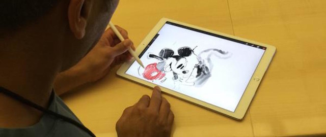 Artyści Disneya testują nadchodzącego iPada Pro i Apple Pencil