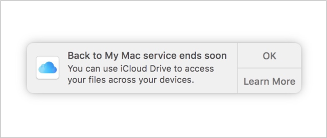 Apple ostrzega klientów o zbliżającym się końcu funkcji „Zdalnie na moim Macu” w macOS Mojave