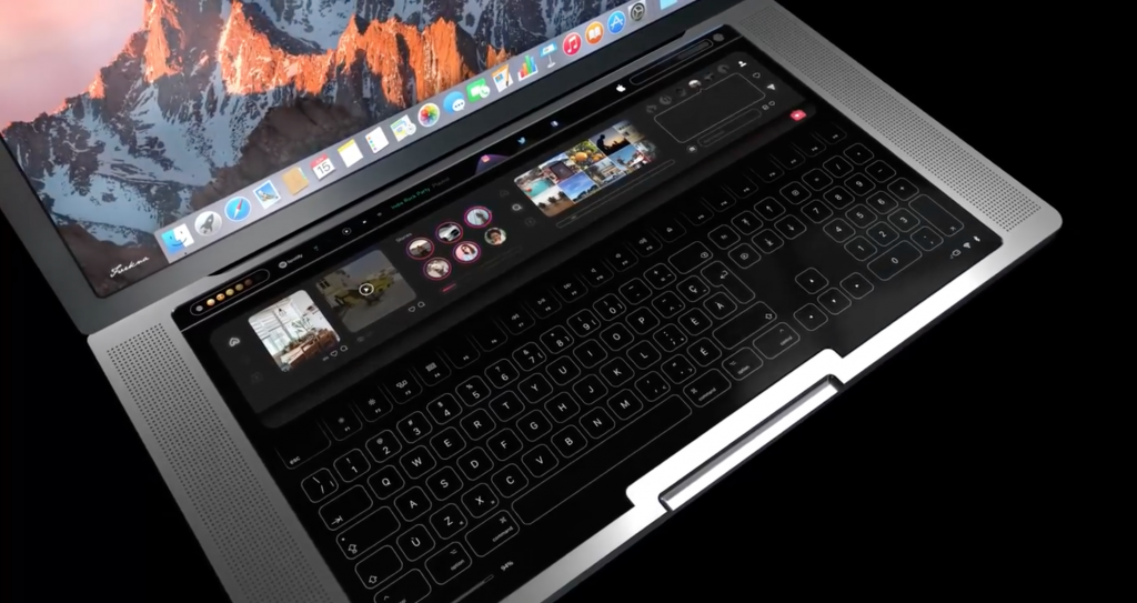 Koncepcja „MacBook Pro Touch”. Czyżby przyszłość komputera MacBook Pro? MacBook Pro Touch
