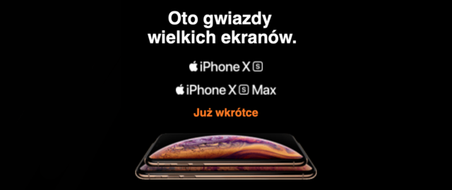 Orange rozpoczyna zapisy na iPhone’a XS