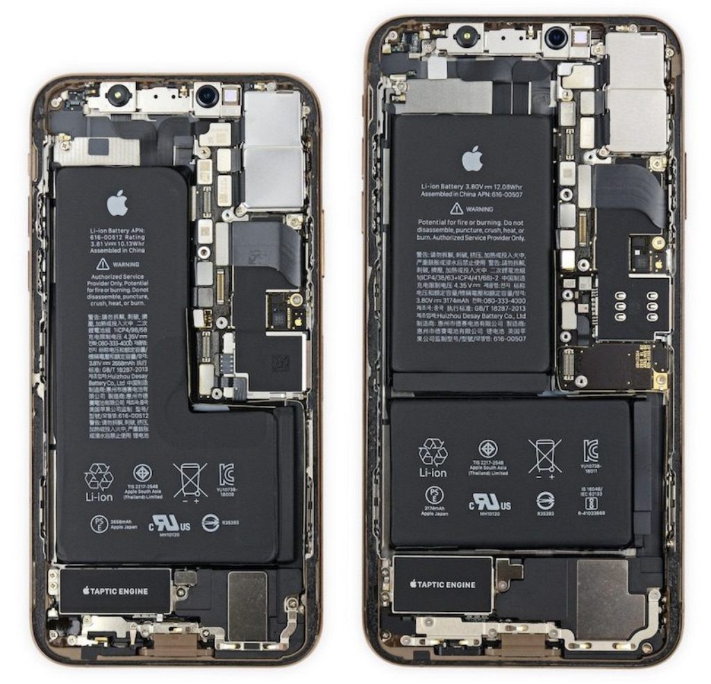 Koszt komponentów iPhone’a XS Max szacuje się na 443 dolary