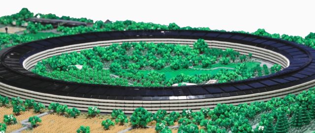 Niesamowity model Apple Park wykonany z 85 000 klocków LEGO