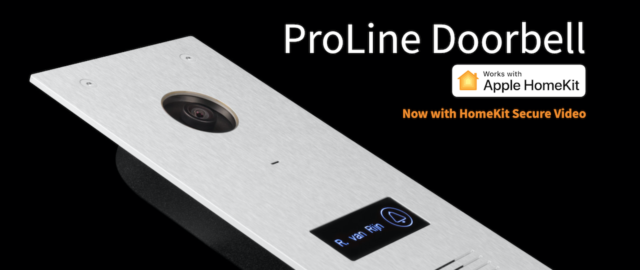 Robin ProLine zostaje pierwszym dzwonkiem do drzwi obsługującym HomeKit Secure Video