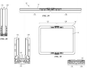 Apple patentuje składane urządzenie z ruchomymi klapami zapobiegającymi gnieceniu się wyświetlacza