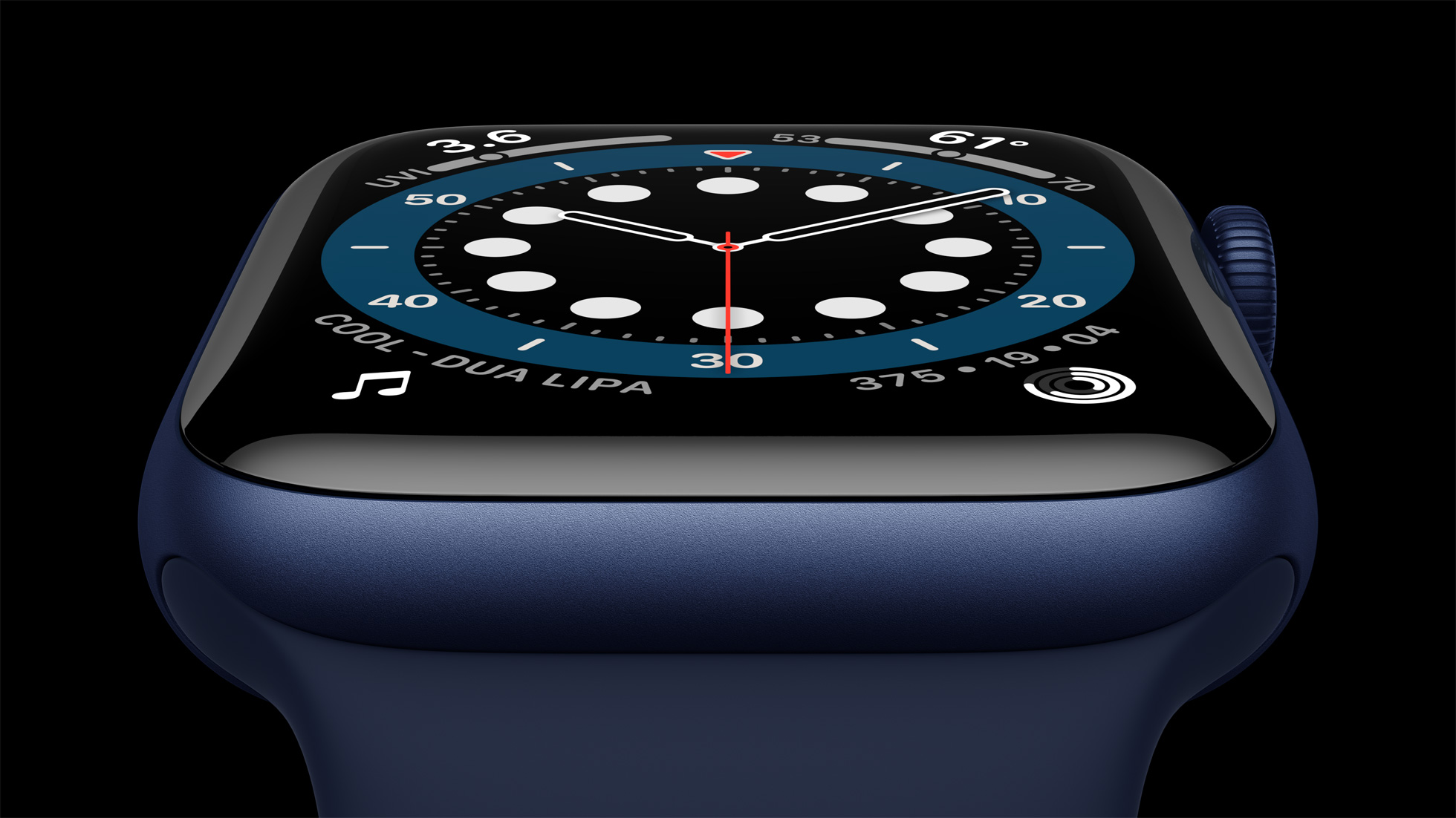 Apple Watch Series 6 z monitorowaniem stężenia tlenu we krwi i nowymi