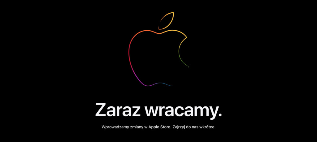 Zaraz wracamy Apple