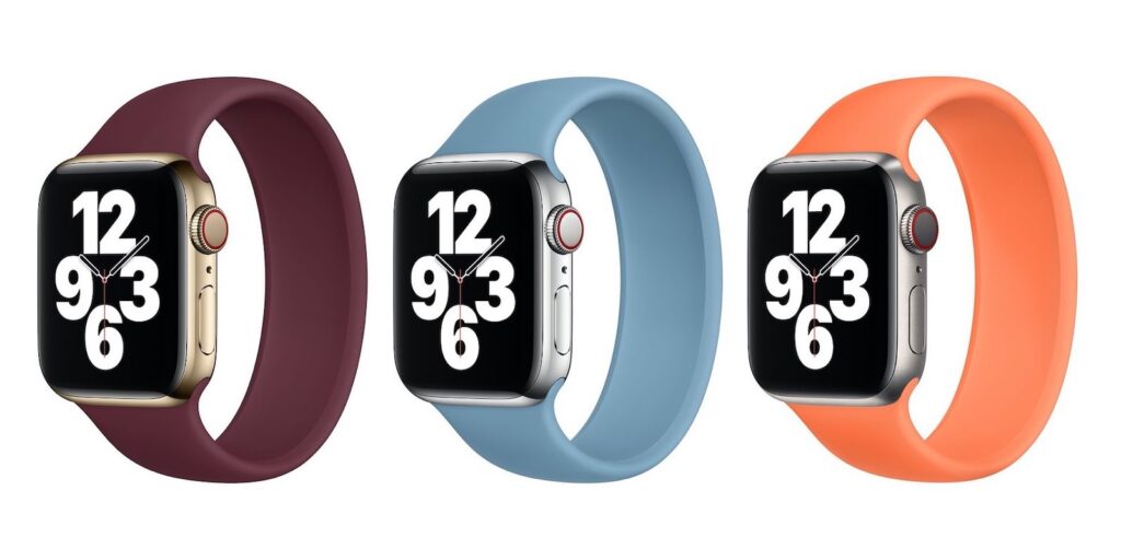 nowe kolory opasek Solo Apple Watch