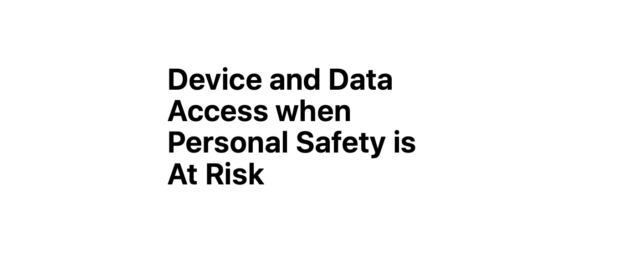 Apple udostępnia manual dotyczący blokowania urządzeń w przypadku zagrożenia bezpieczeństwa osobistego