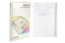 intrukcja Apple II na aukcji