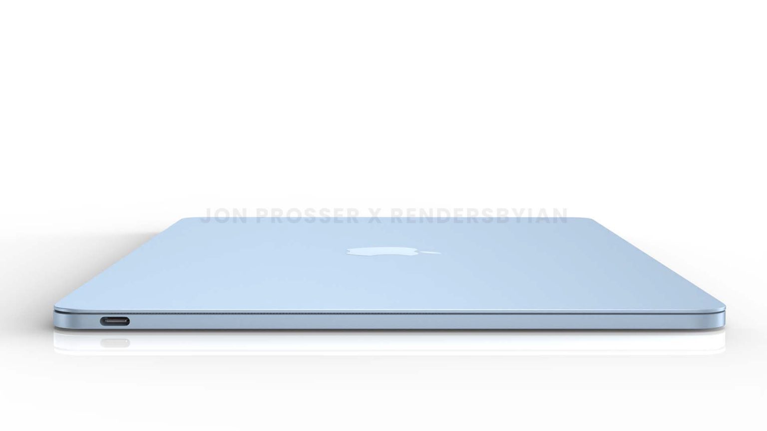 MacBook Air 2022 render