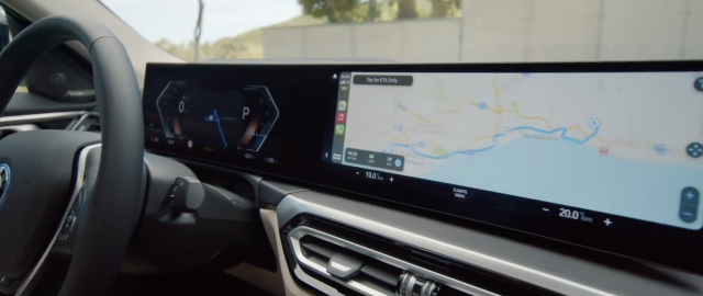 BMW i4 z najbardziej rozszerzoną integracją Apple CarPlay