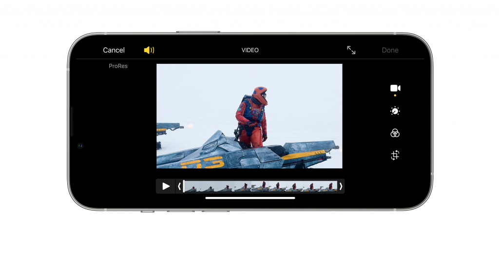 ProRes iPhone 13 Pro