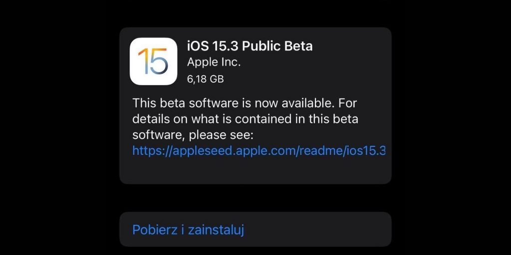 iOS 15.3