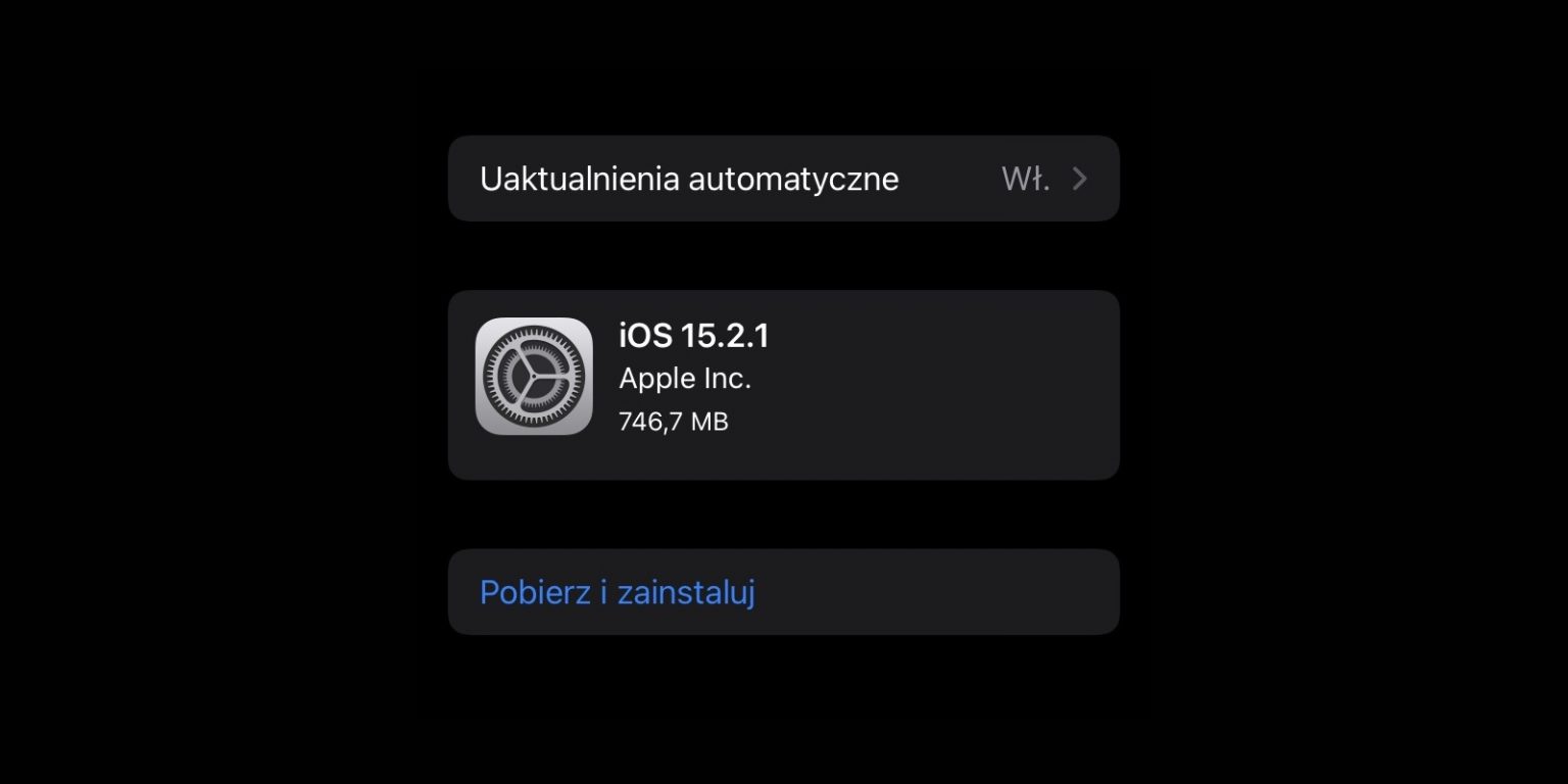iOS 15.2.1