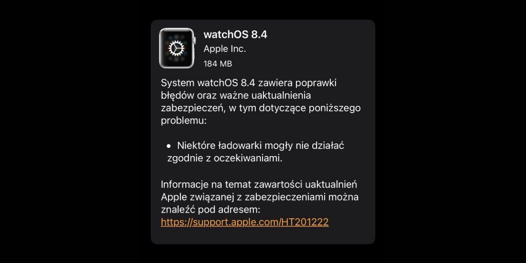 watchOS 8.4
