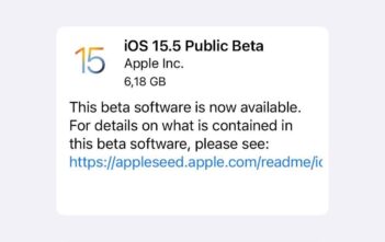 iOS 15.5 beta 1