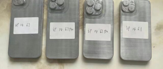 Pierwsze formy iPhone’a 14 pokazują orientacyjne obudowy i aparaty