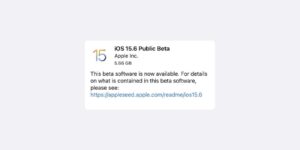 iOS 15.6 beta 1