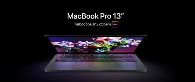 13-calowy MacBook Pro z chipem M2 dostępny do zamówienia