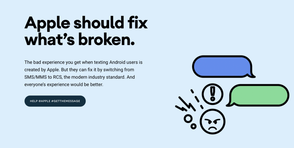 google-wadomosci-RCS-Apple