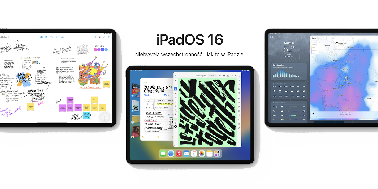 Apple wypuszcza publicznie iPadOS 16 z funkcją Stage Manager