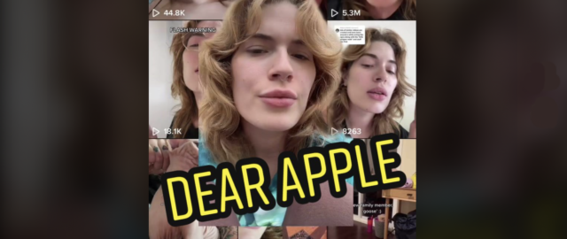 Pracownica Apple zagrożona zwolnieniem za film na Tik Toku