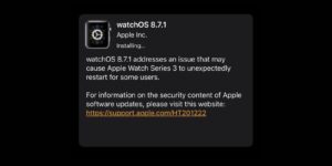 watchOS 8.7.1