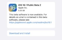 iOS 16.1 beta 2