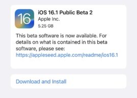 Apple wypuszcza drugą publiczną wersję beta iOS 16.1