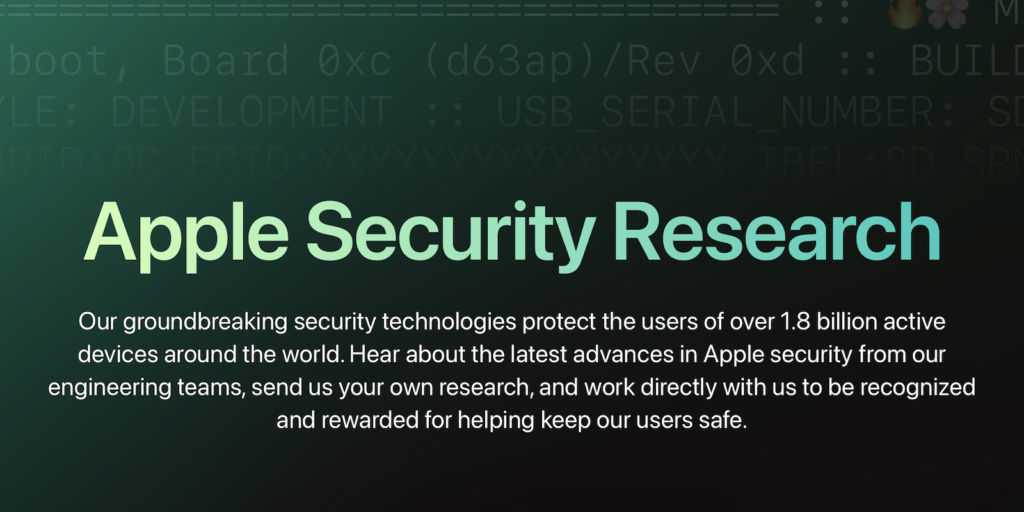 Apple-Security-Research