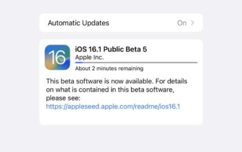 iOS 16.1 beta 5