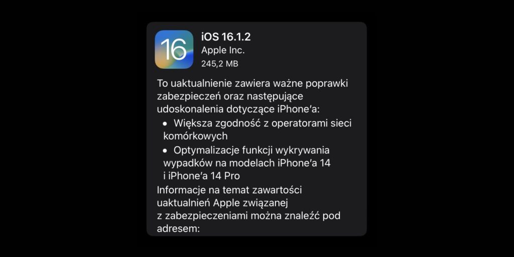 iOS 16.1.2