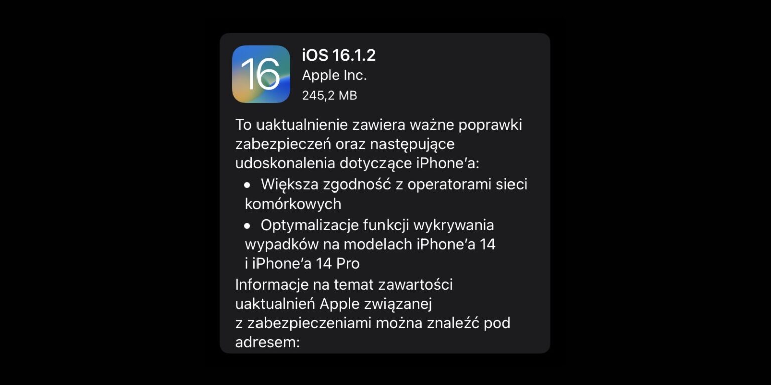 iOS 16.1.2
