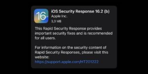 ios 16.2 security response