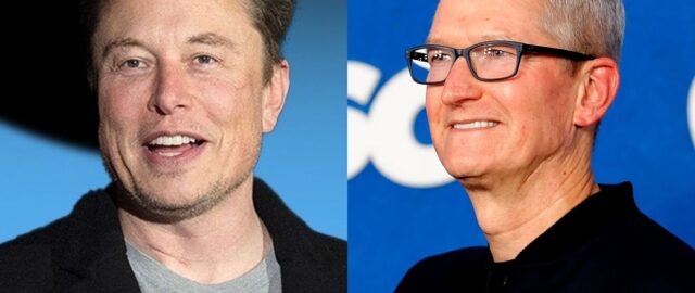 Elon Musk spotkał się z dyrektorem generalnym Apple, Timem Cookiem