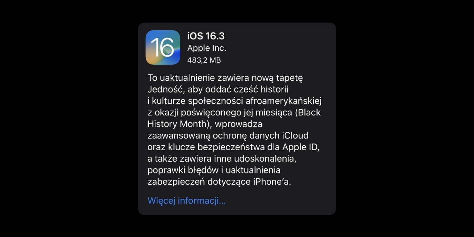 iOS 16.3