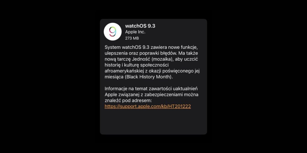 watchOS 9.3