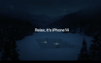 iPhone 14 Plus-reklama