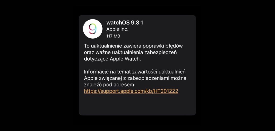 watchOS 9.3.1