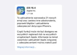 Apple udostępnia publicznie iOS 16.4 i iPadOS 16.4