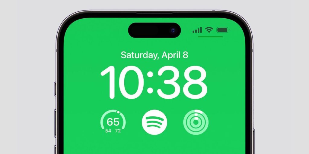 Spotify-ekran-blokady-Widget