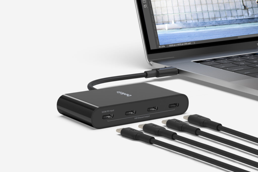 Belkin Connect 4-Port USB-C