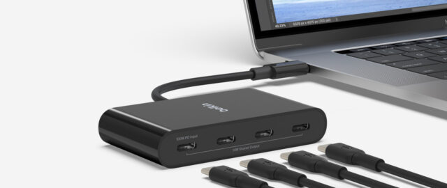 Belkin Connect 4-Port USB-C – szybki, wszechstronny… i z recyklingu